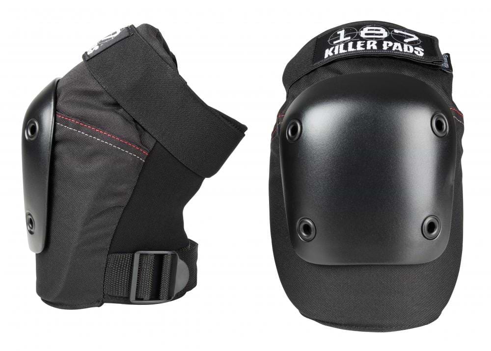 187 Fly Knee Skate Protection Pads - Black — Skates.co.uk