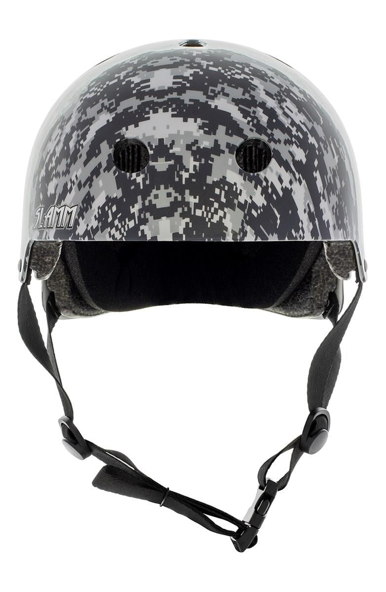 camouflage motorcycle helmet uk Slamm Logo Skate / Scooter Helmet