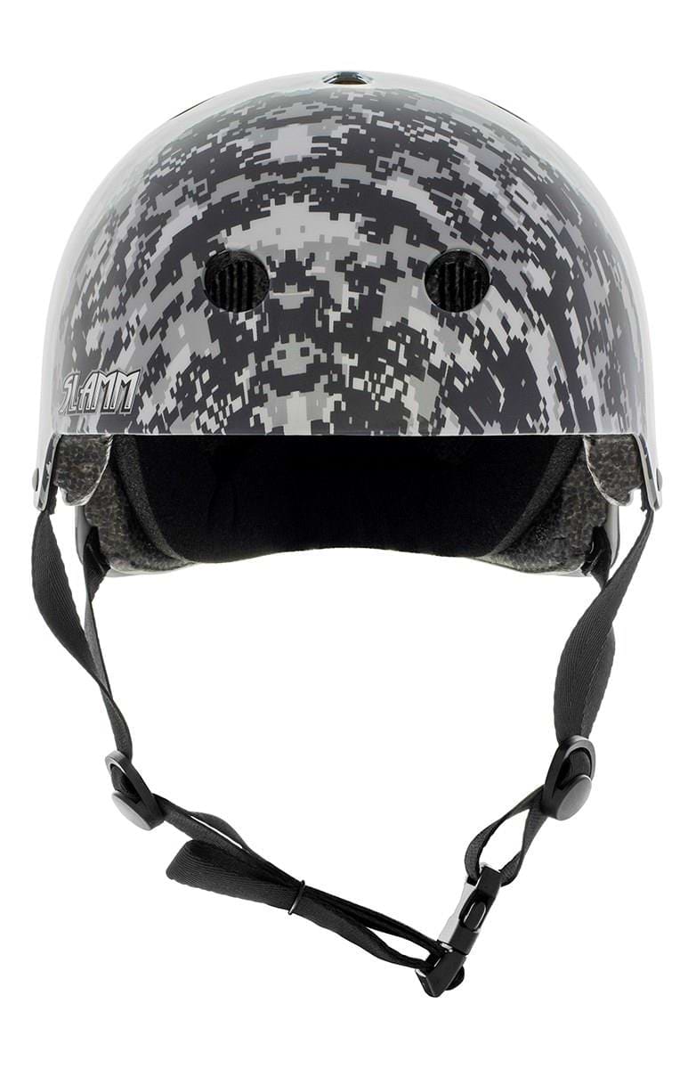 camouflage motorcycle helmet uk Slamm Logo Skate / Scooter Helmet