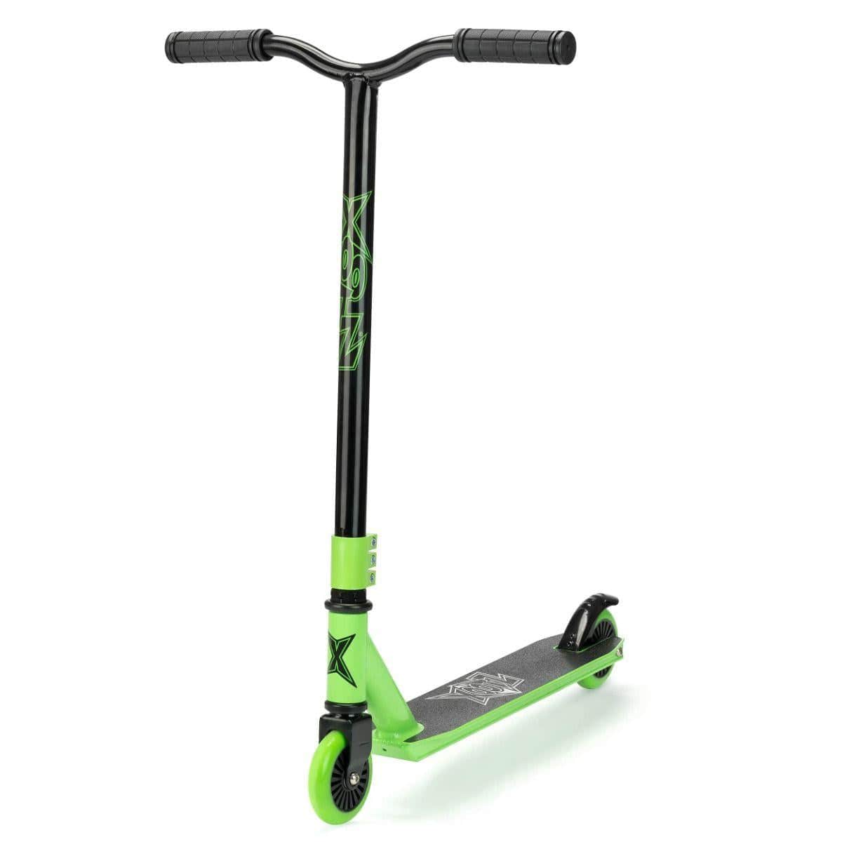 Xootz Envy Y-Bar Complete Stunt Scooter - Green — Skates.co.uk