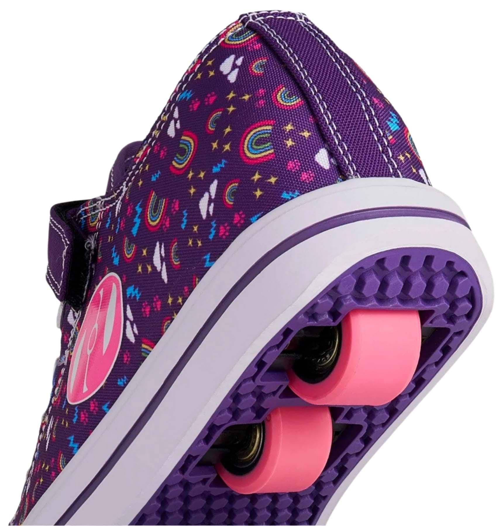 Purple Heelys Uk Size Heelys Snazzy X2 Girls Shoes Purple Multi