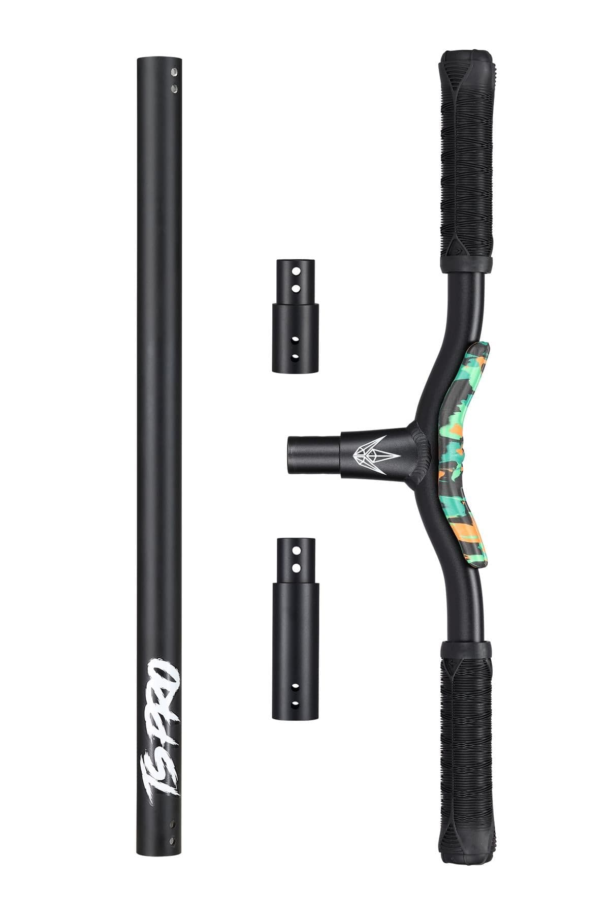 Blunt Stunt Scooter Manopole V2 | Paio Di Impugnature | Colore Verde/Arancione | Gomma E Plastica | Per Monopattino Acrobatico