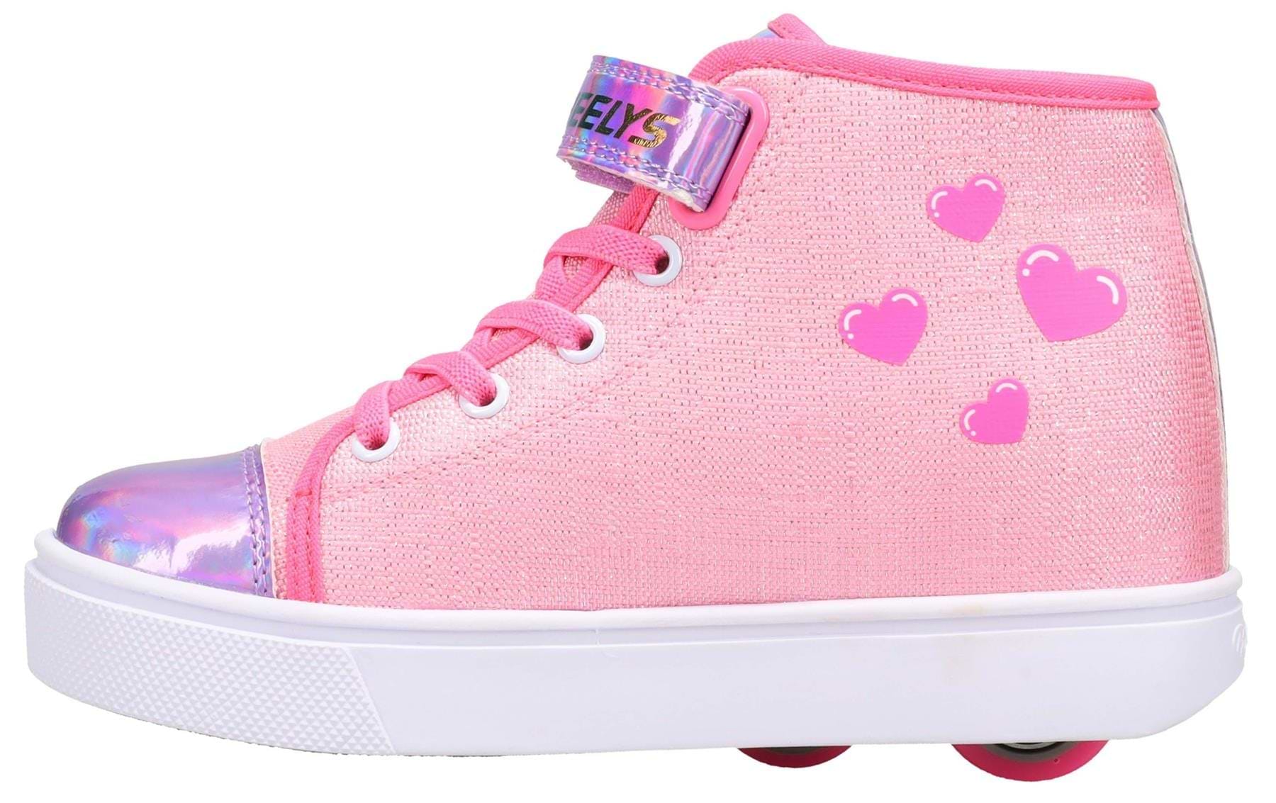 Heelys Veloz X2 Prints Girls Shoes Prism Pink Neon Pink