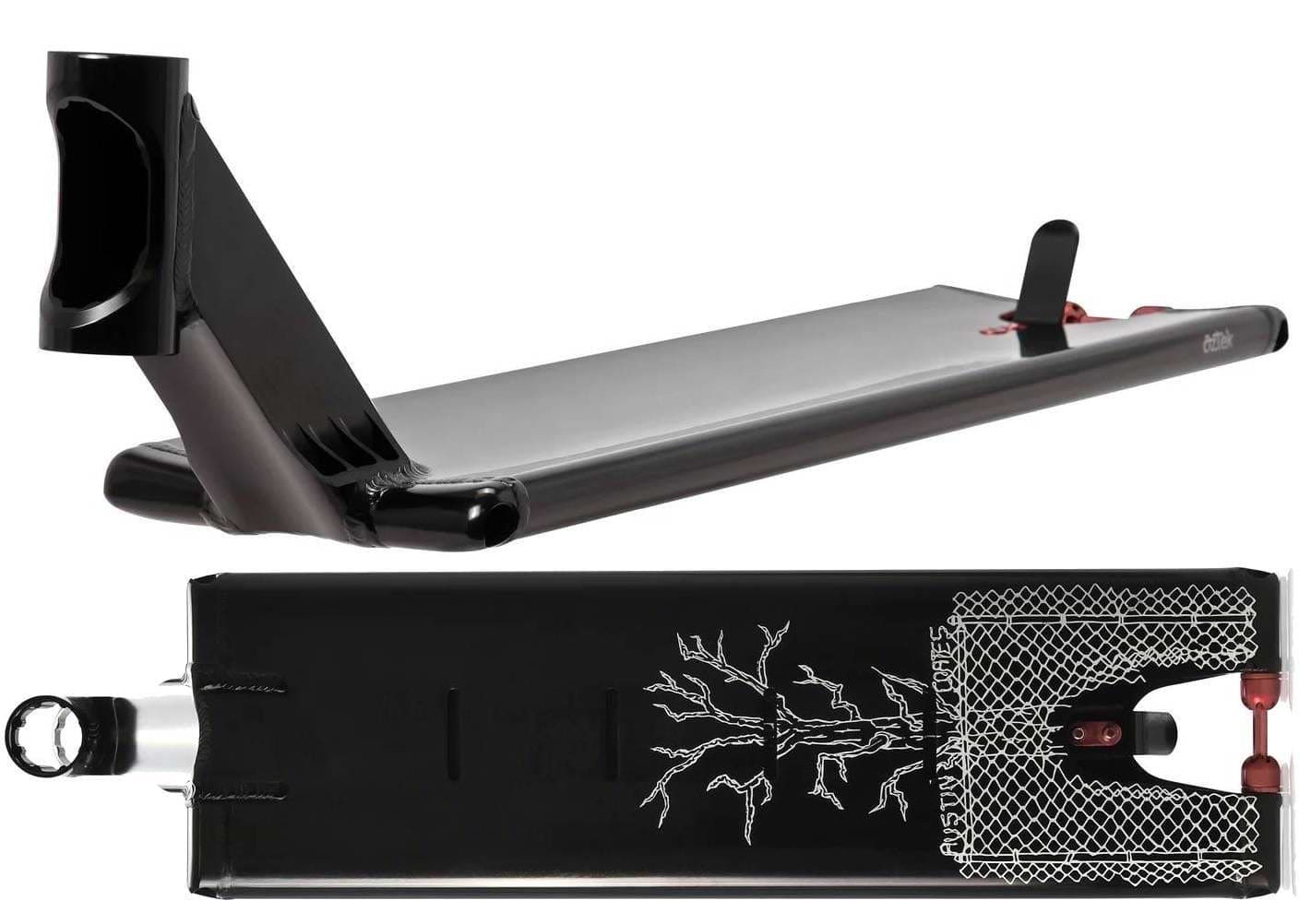 Aztek Europa 2 Black Stunt Scooter Deck - 7
