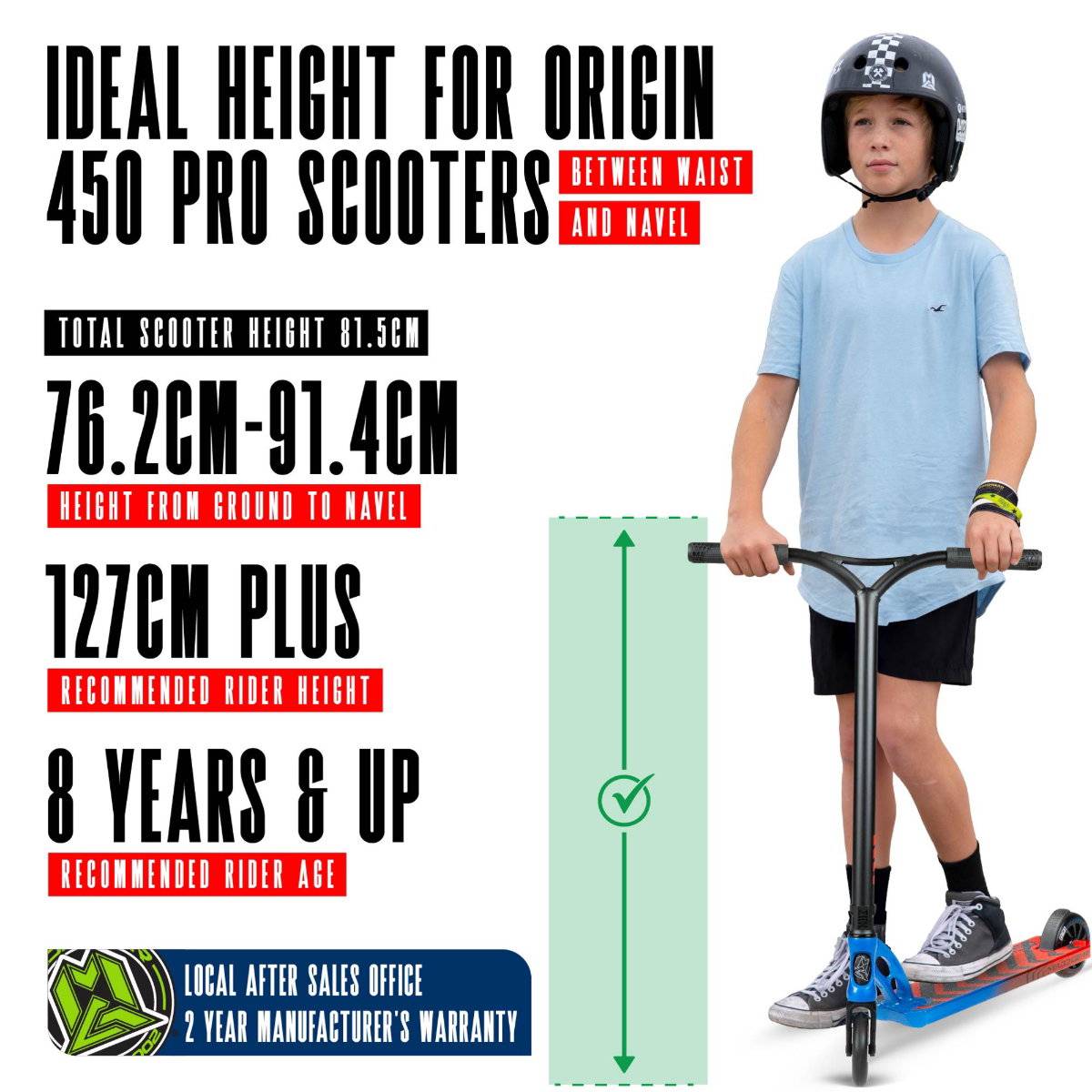 madd gear origin pro scooter MGP VX Origin IV 450 Complete Stunt Scooter