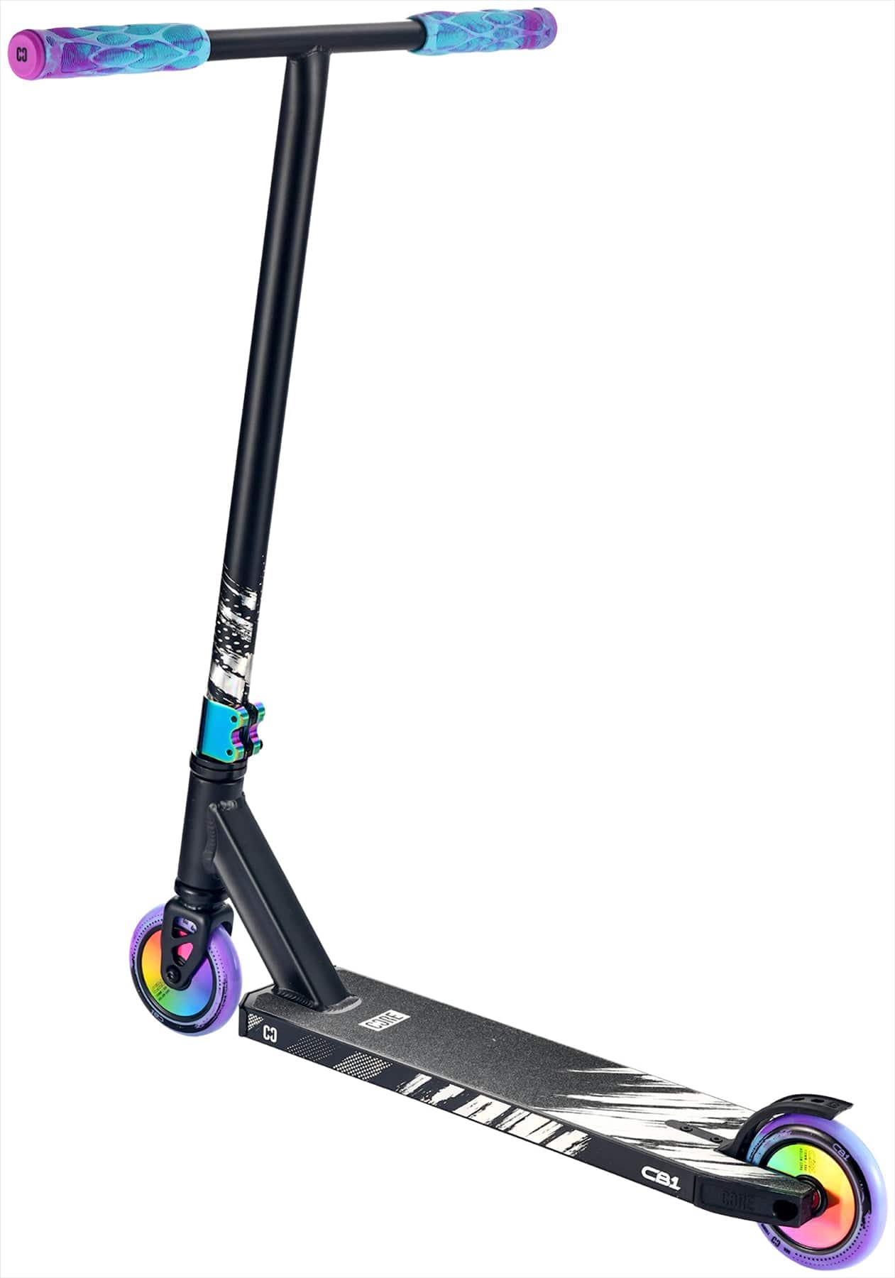 CORE CB1 Beginner Complete Stunt Scooter Black Neochrome