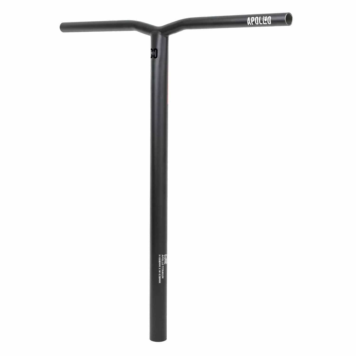 CORE Apollo V2 Titanium Oversized HIC Stunt Scooter Bars Black