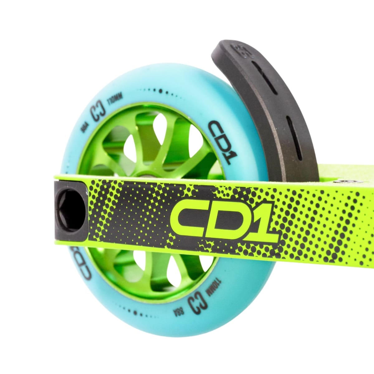 CORE CD1 Complete Stunt Scooter - Lime / Teal — Skates.co.uk
