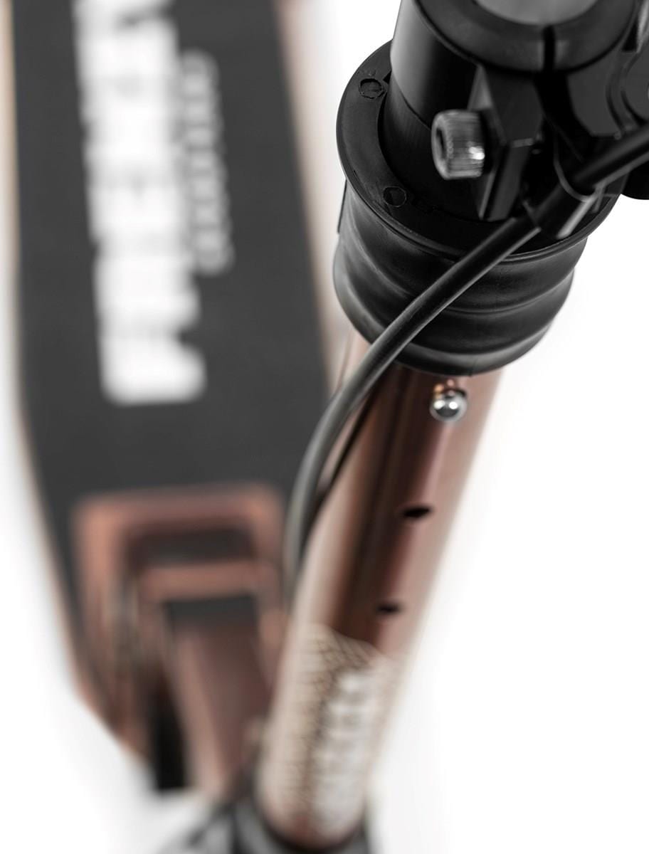 Frenzy 205mm Dual Brake V4 Foldable Commuter Scooter - Bronze