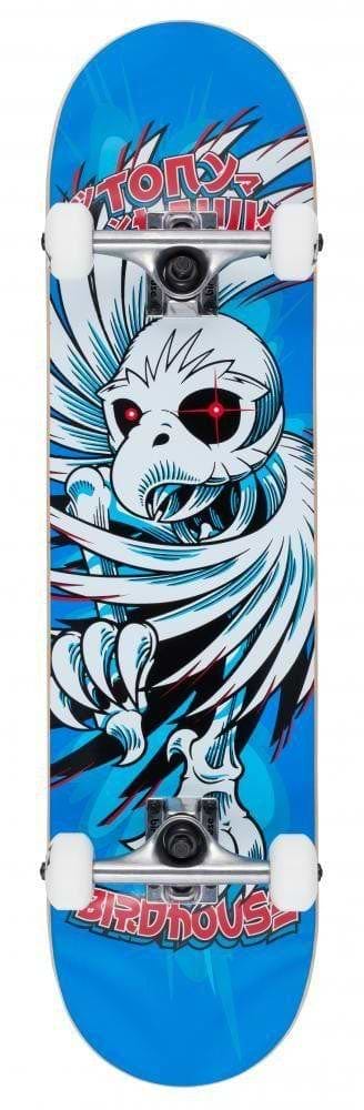 Birdhouse Stage 1 Hawk Spiral Blue Complete Skateboard - 7.75