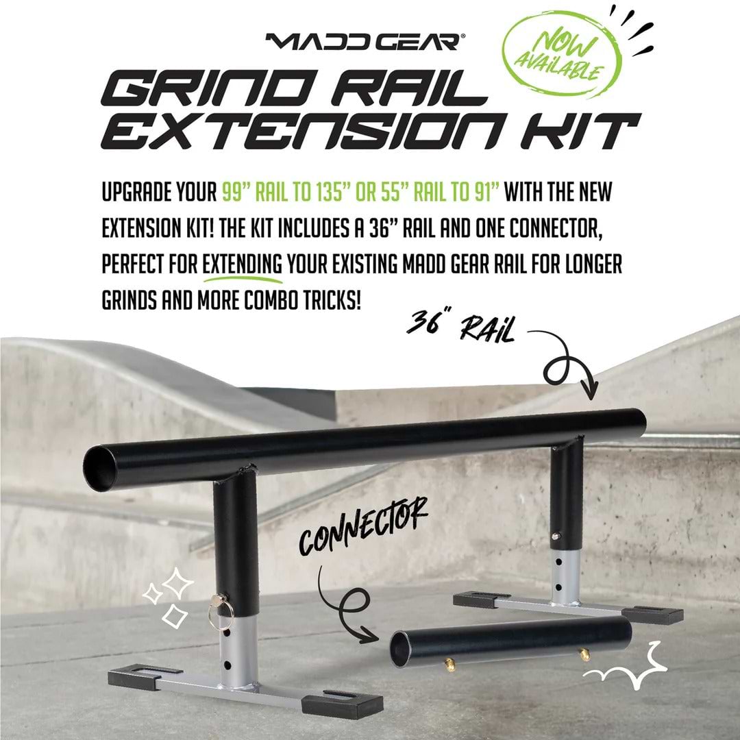 madd gear grind rail Madd Gear MGP Grind Rail Extension Kit