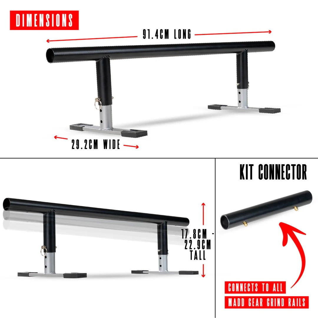 madd gear grind rail Madd Gear MGP Grind Rail Extension Kit