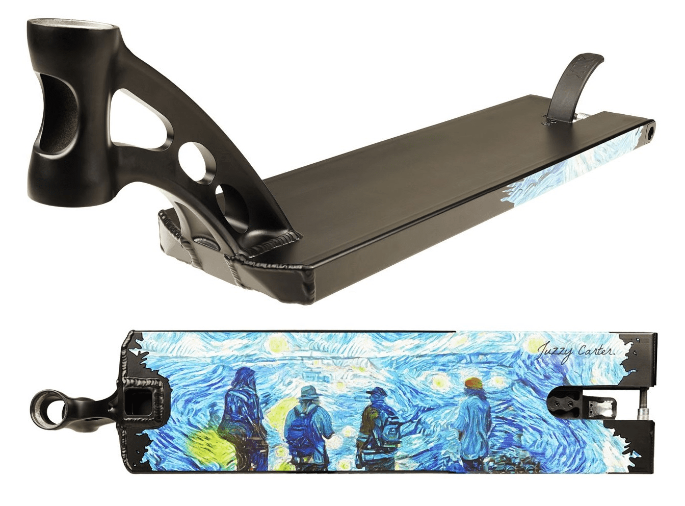 mgp madd gear deck Madd Gear MGP MFX Juzzy Carter V2 Signature Black Stunt Scooter Deck