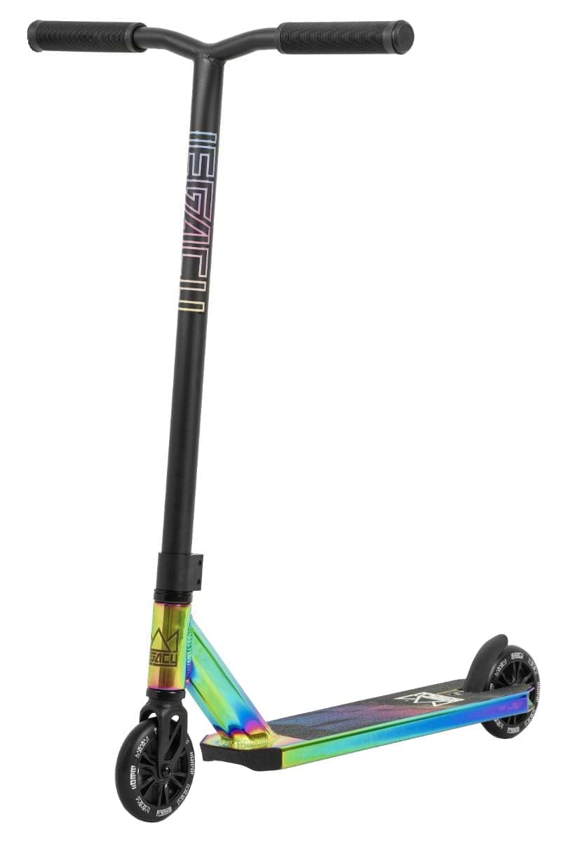 Legacy 1.5 Pro Complete Stunt Scooter - Rainbow Neochrome / Black