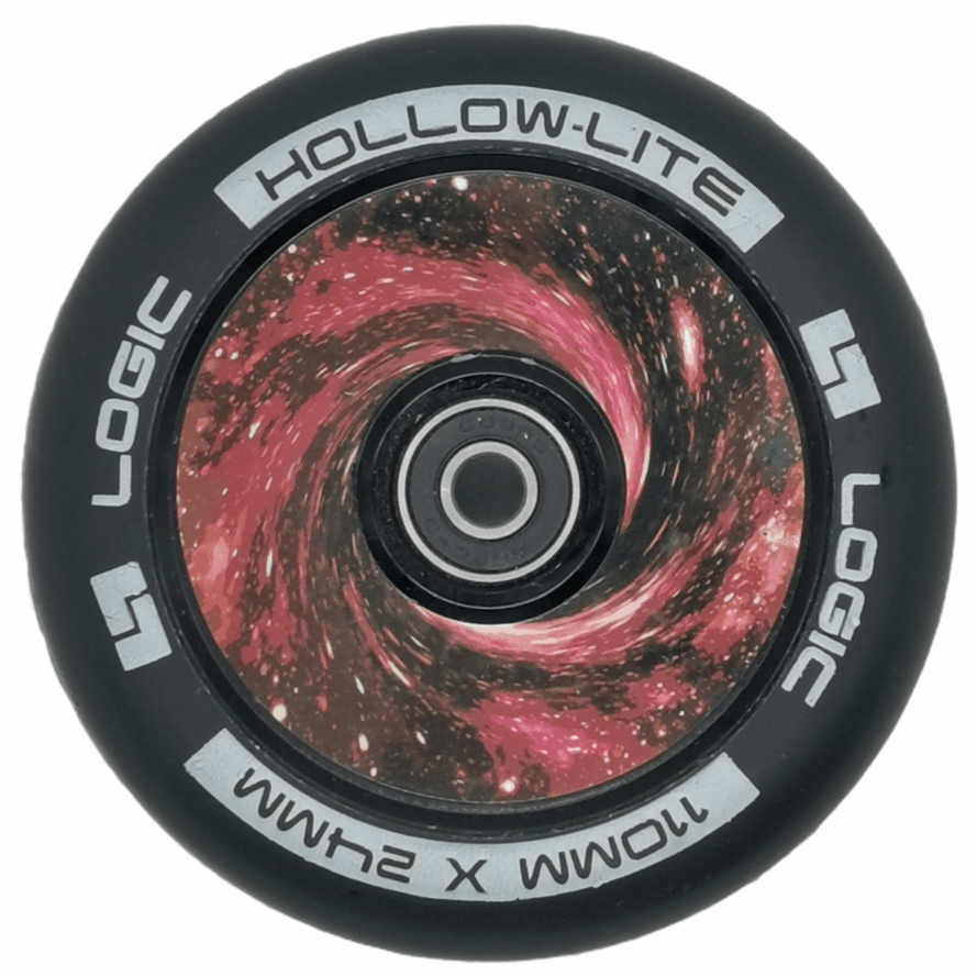 Logic Hollow Lite 110mm Stunt Scooter Wheel - Vortex Red — Skates.co.uk