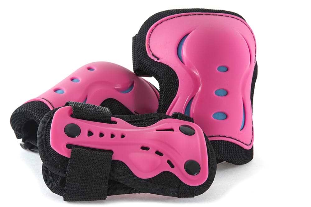 Lot De 3 Protections Junior SFR Essentials - Genoux, Coudes Et Poignets Pour Enfants