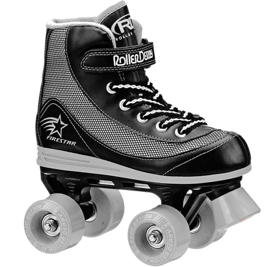 Roller Derby Firestar V2 Quad Roller Skates Black Grey