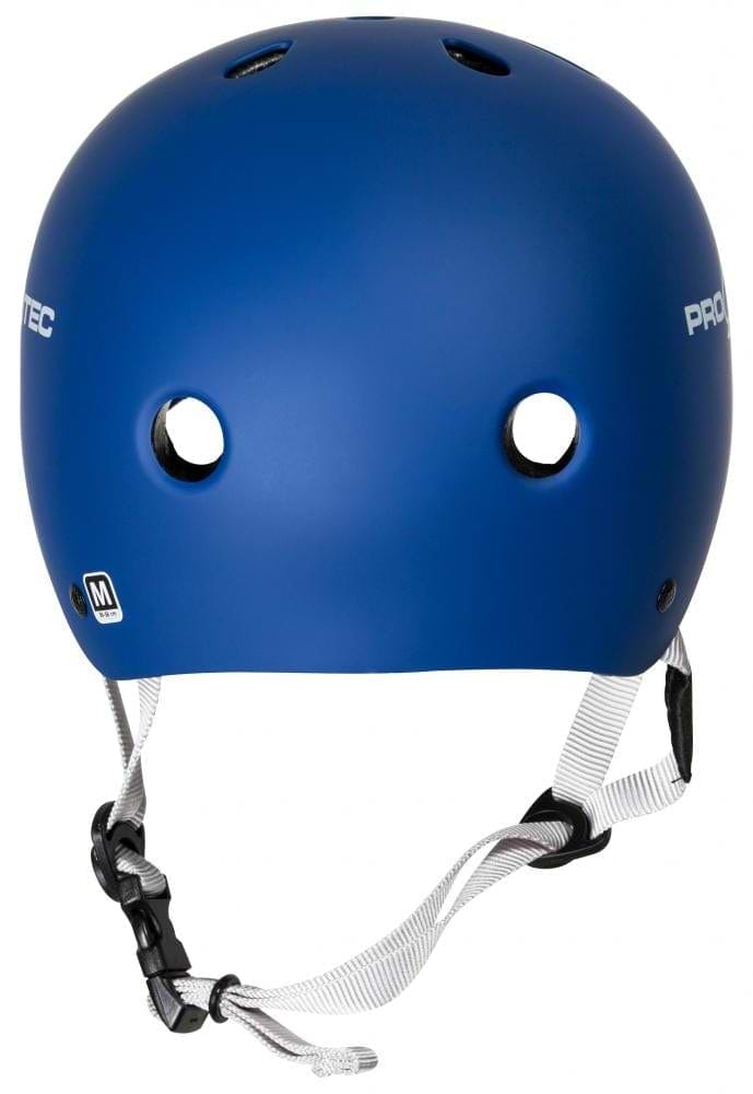 スケートボード PRO-TEC SKATE HELMET CLASSIC CERTIFIED Pro-Tec Classic Certified Skate / Scooter Helmet - Matt Blue