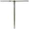 The Union Uniq T Steel Oversized HIC Stunt Scooter Bar in silver (650mm x 600mm) features a T-shape with "UNION" printed near the top crossbar.
