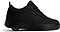 The Heelys Pro 20 Boys Shoes - Triple Black Canvas combine classic black sneaker style with a low profile, laces, and a visible heel wheel—perfect for kids who want to skate or roll in style.