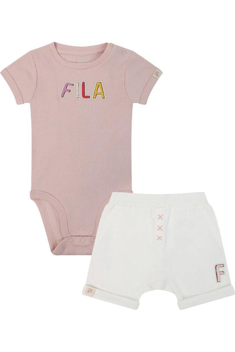 חליפת בגד גוף FILA NB שרוול קצר לתינוקות