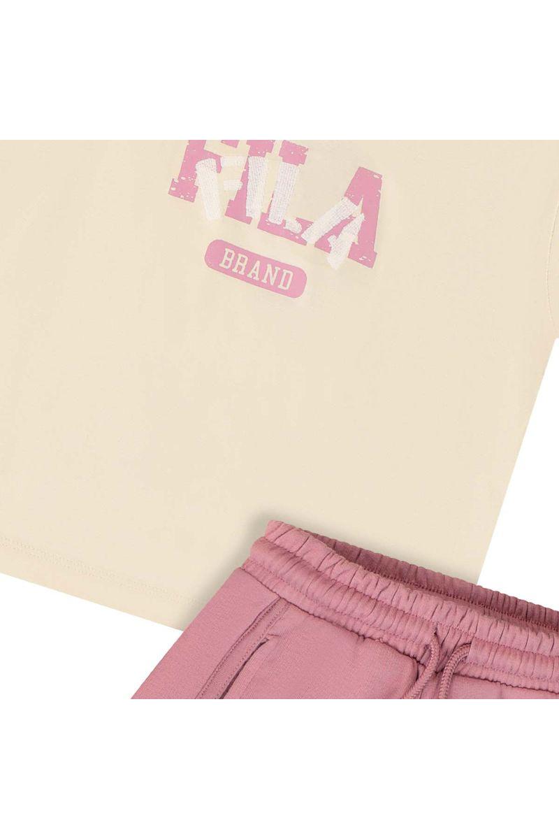 חליפת טריקו FILA ממותג באמצע לילדות