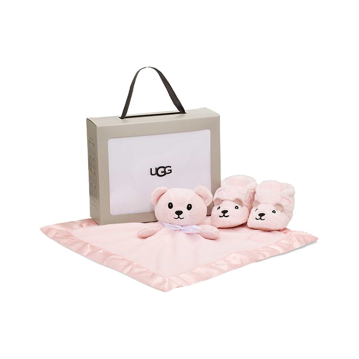 מארז NB UGG BIXBEE AND LOVEY BEAR נעלי טרום הליכה+שמיכה לתינוקות