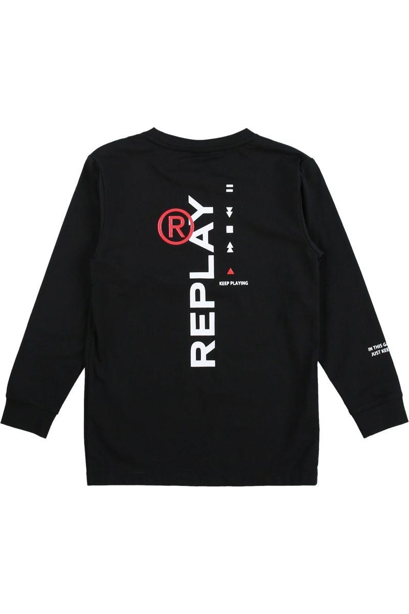 טי שירט ארוך REPLAY לילדים