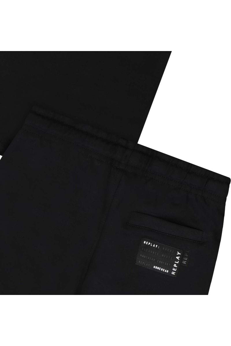 חליפת טריקו REPLAY לוגו מותג R בצד לילדים Black / 2Y