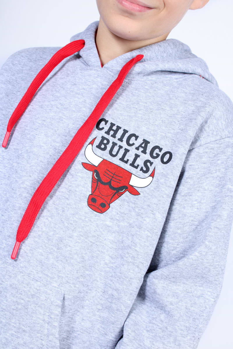 חליפת טרנינג NAMES CHICAGO BULLS הדפס שור אחורי לילדים