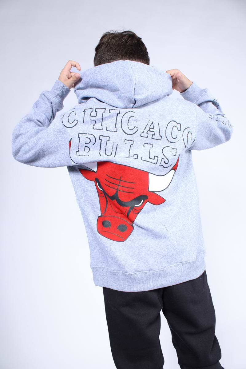 חליפת טרנינג NAMES CHICAGO BULLS הדפס שור אחורי לילדים