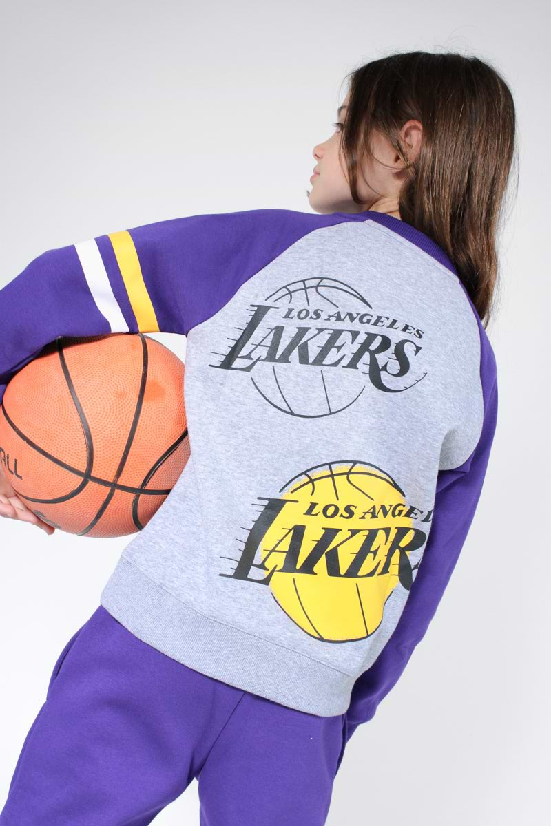 חליפת טרנינג NAMES LAKERS הדפס אחורי לילדים