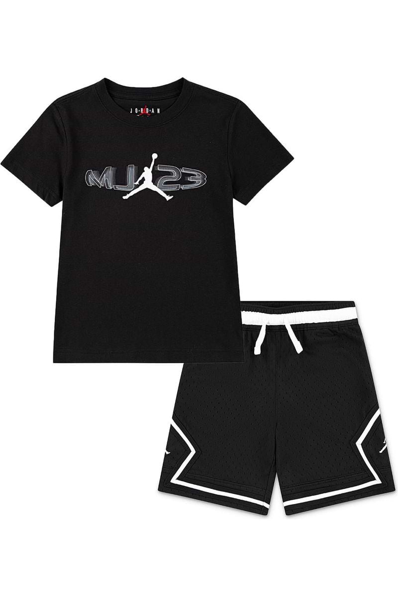 חליפת JORDAN MJ 23 SS לוגו באמצע לילדים