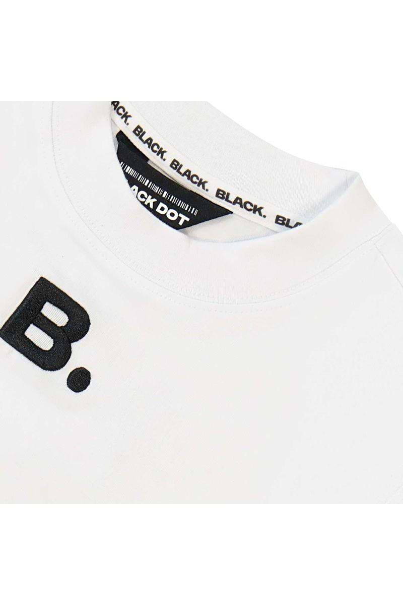חולצת טישרט BLACK DOT לילדים בצבע לבן WHITE / 2Y