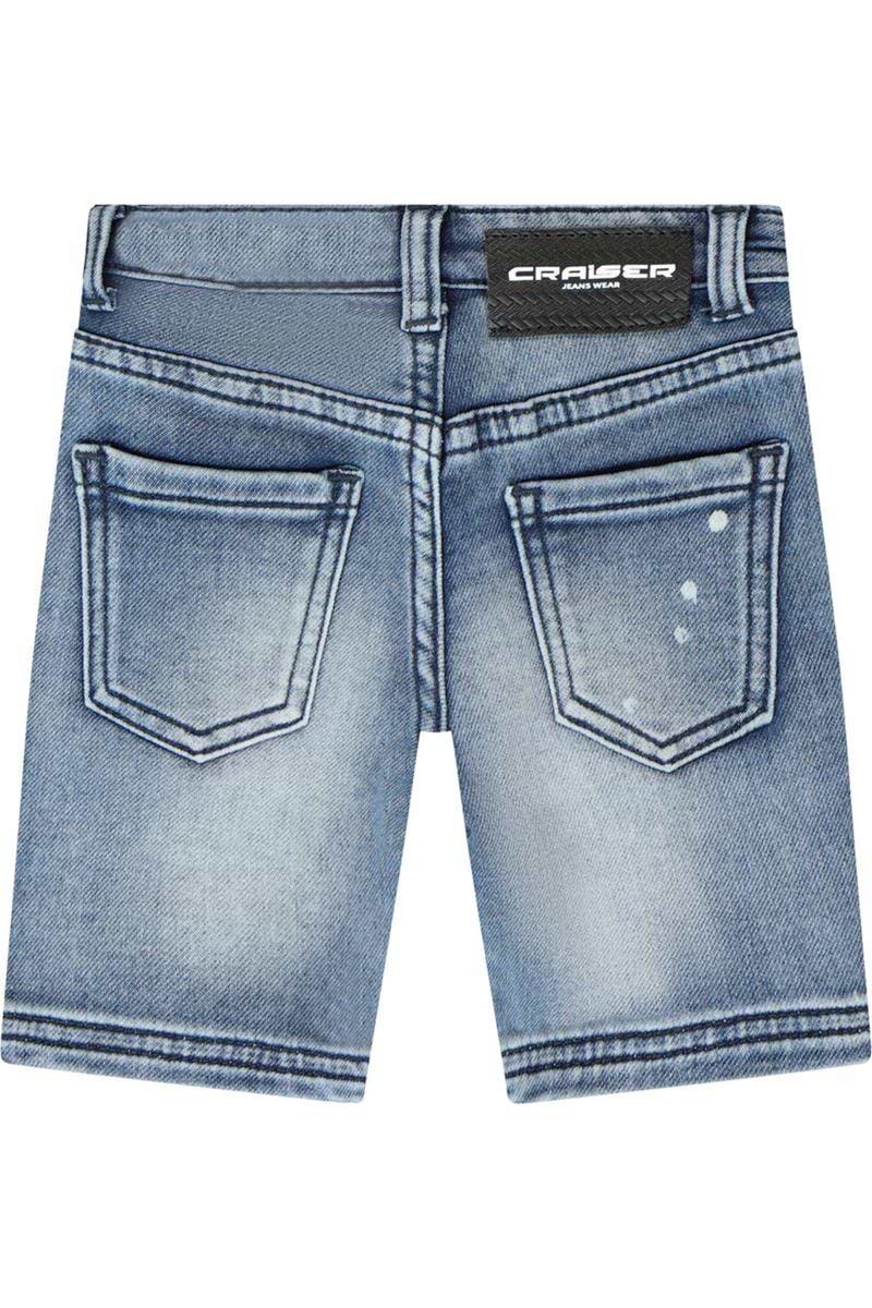 מכנסי ברמודה ג'ינס CRAISER קרעים לתינוקות