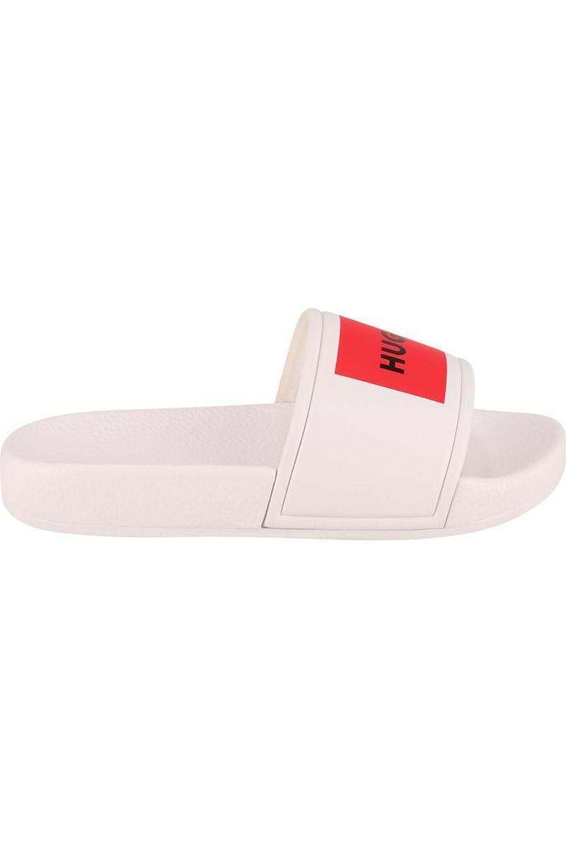 כפכפי סלייד HUGO לילדים White / 27