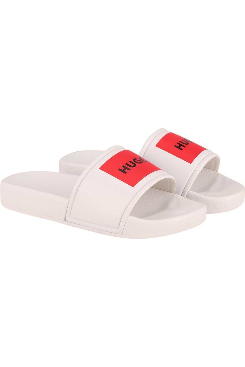 כפכפי סלייד HUGO לילדים White / 27