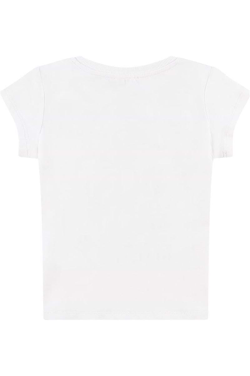 טישרט MOSCHINO לוגו דובי לילדות