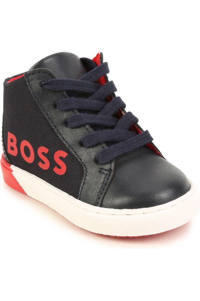 נעלי BOSS לוגו בצד לילדים