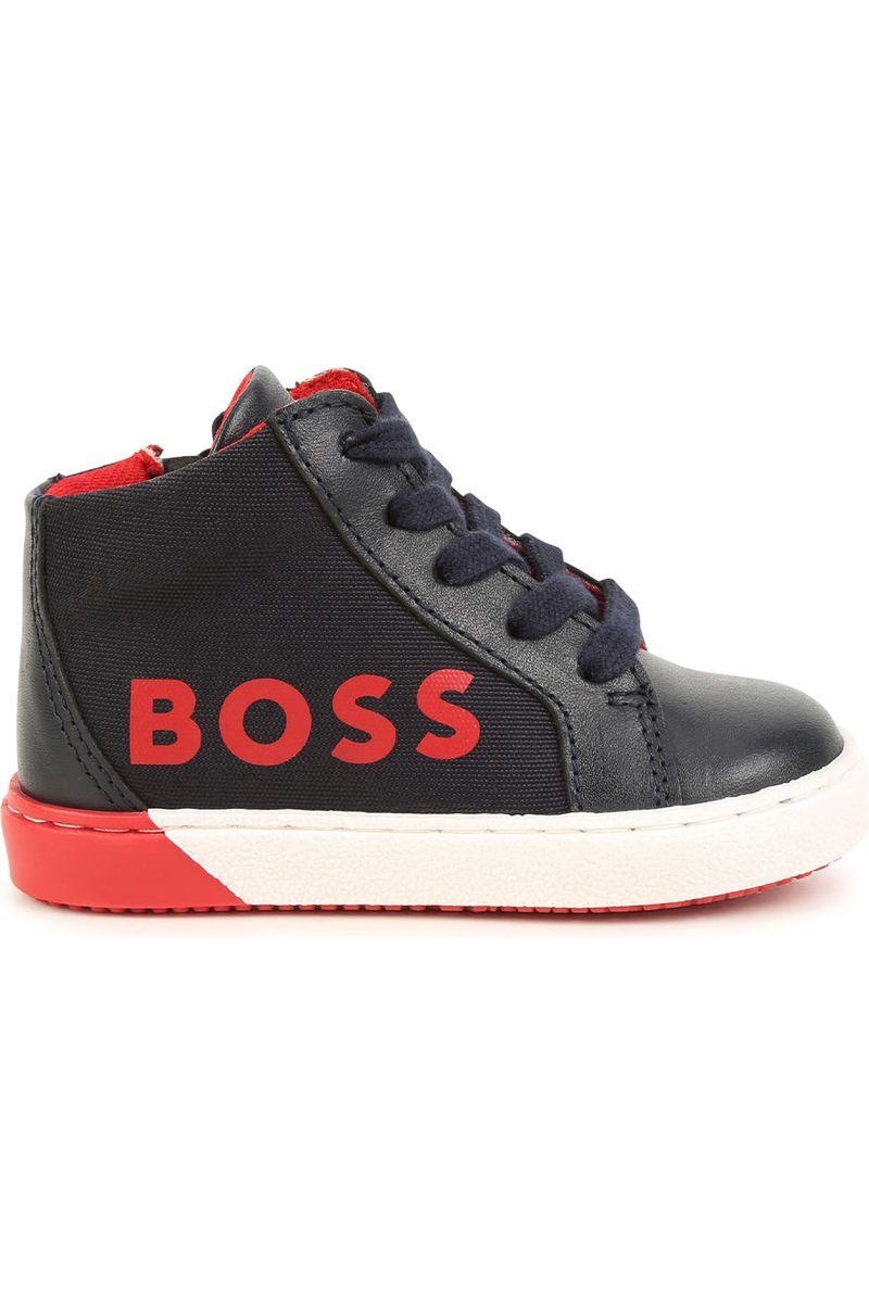 נעלי BOSS לוגו בצד לילדים