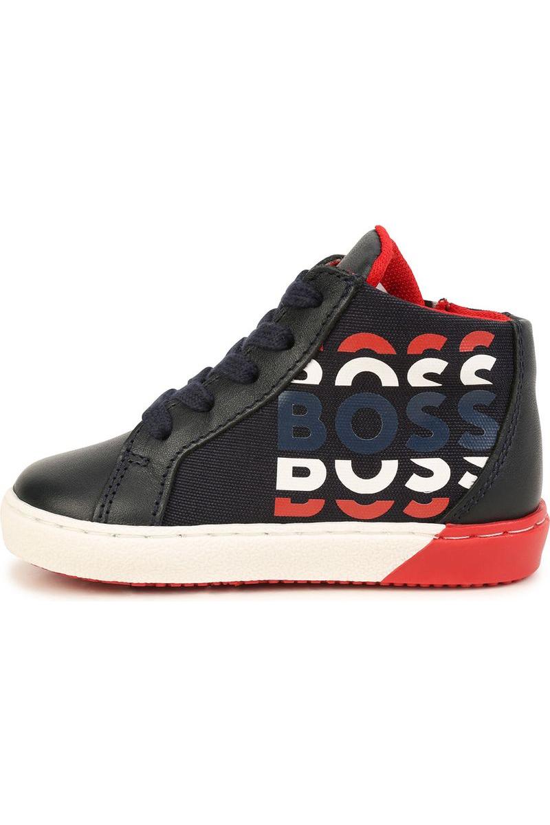 נעלי BOSS לוגו בצד לילדים
