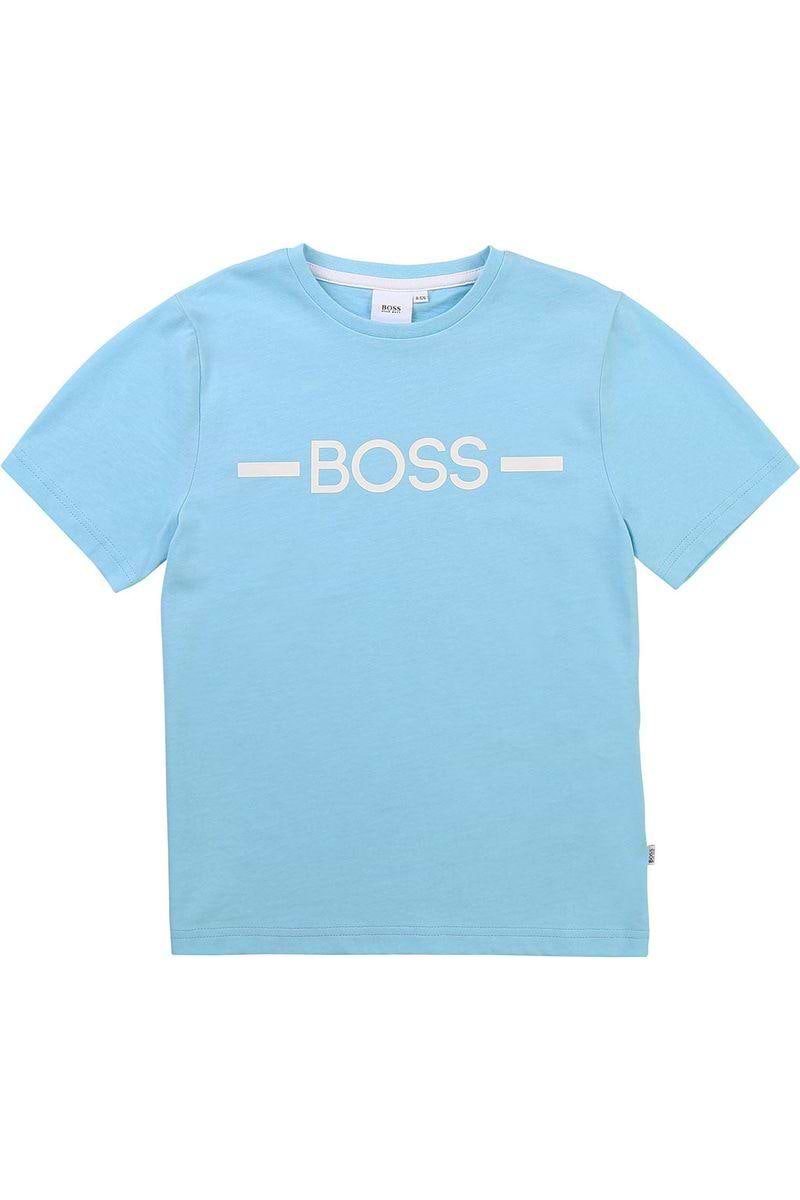 טישרט HUGO BOSS  לוגו באמצע לילדים