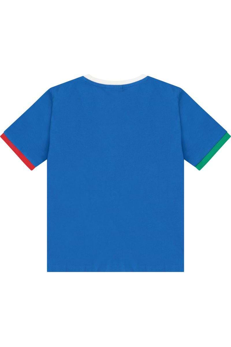 חולצת טי שרט BOSS WORLD CUP לילדים Blue / 4Y
