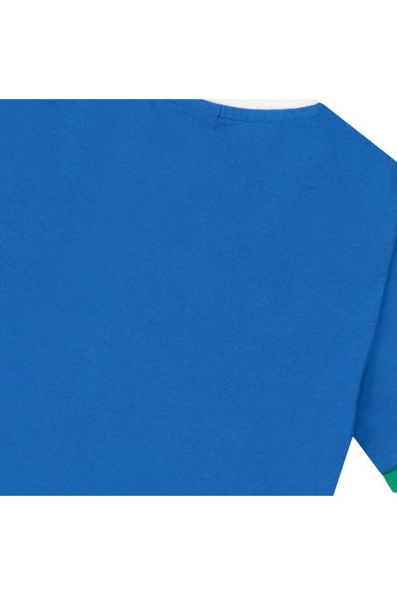 חולצת טי שרט BOSS WORLD CUP לילדים Blue / 4Y