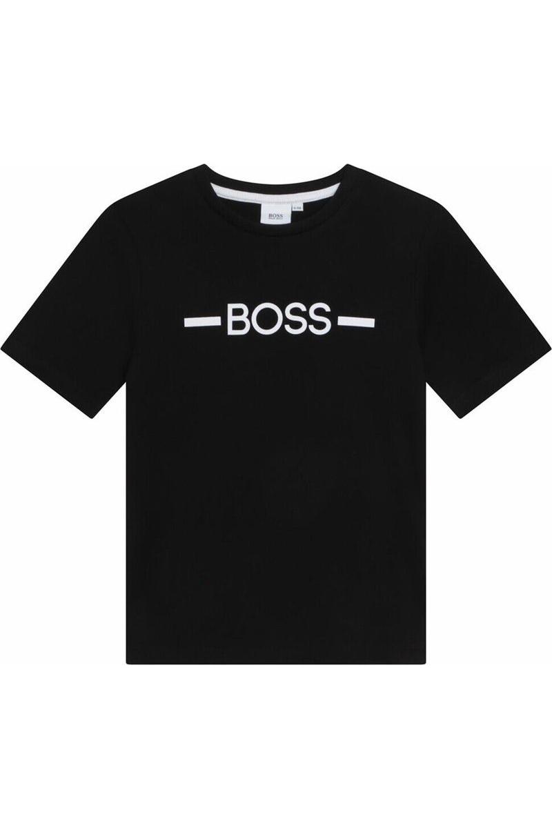 טישירט שרוול קצר HUGO BOSS JERSEY LOGO לילדים