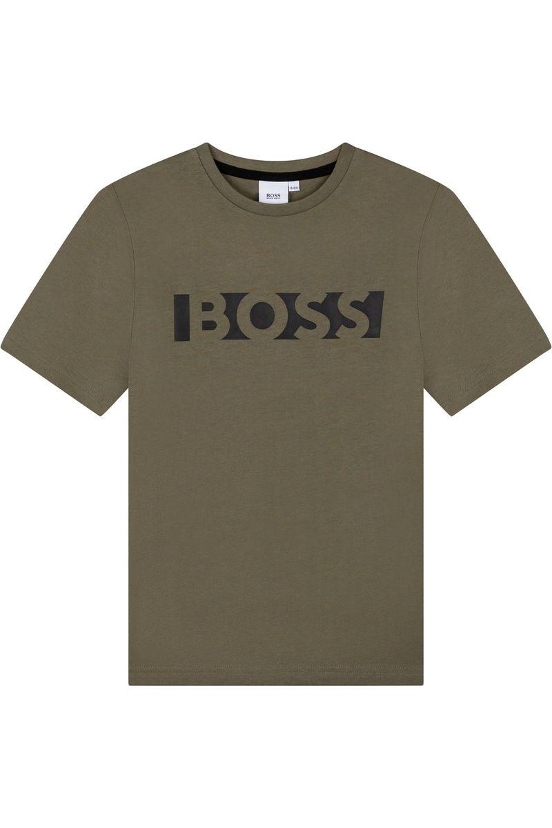 טישירט שרוול קצר HUGO BOSS JERSEY TECH לילדים