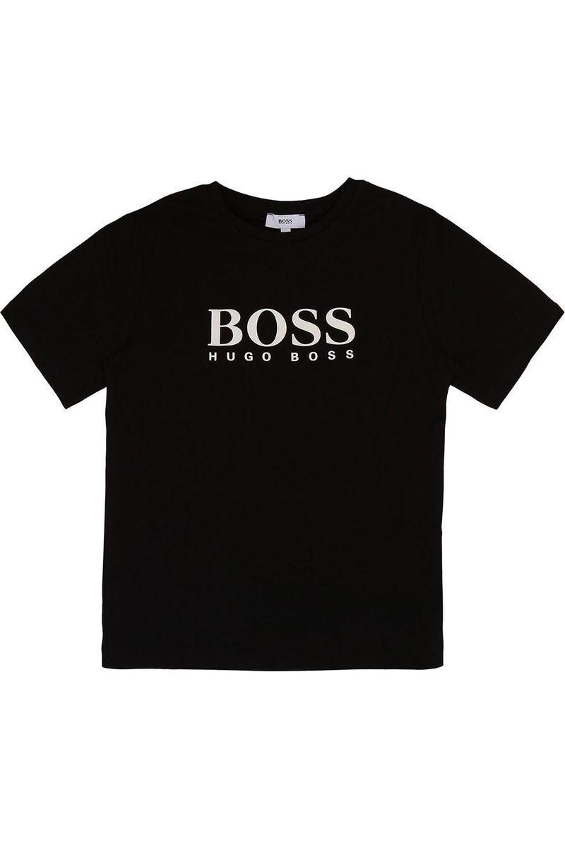 חולצת טי שרט BOSS לוגו קלאסי לילדים