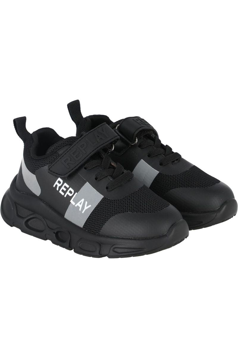 נעליי REPLAY UNION SPORT סגירת סקוץ' לילדים