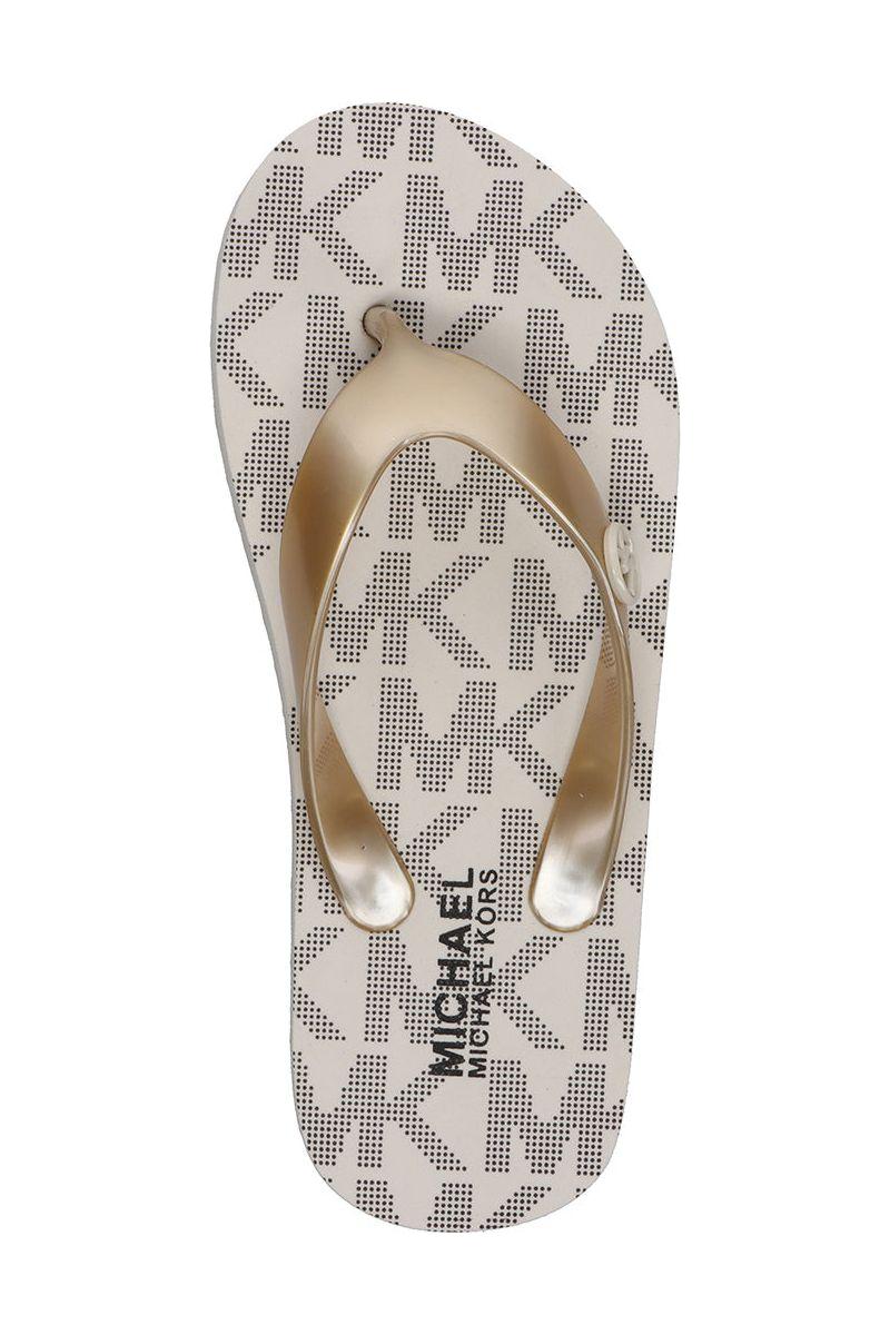 כפכפי MICHAEL KORS רצועות זהב לילדות