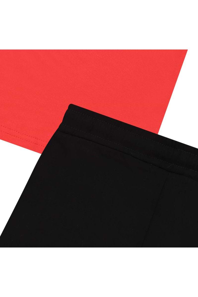 חליפת טריקו NAUTICA ריבוע באמצע לילדים RED / 2Y